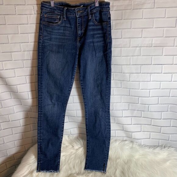 Sam Edelman The Kitten Raw Hem  Ankle Jeans Sz 28 - Picture 2 of 8